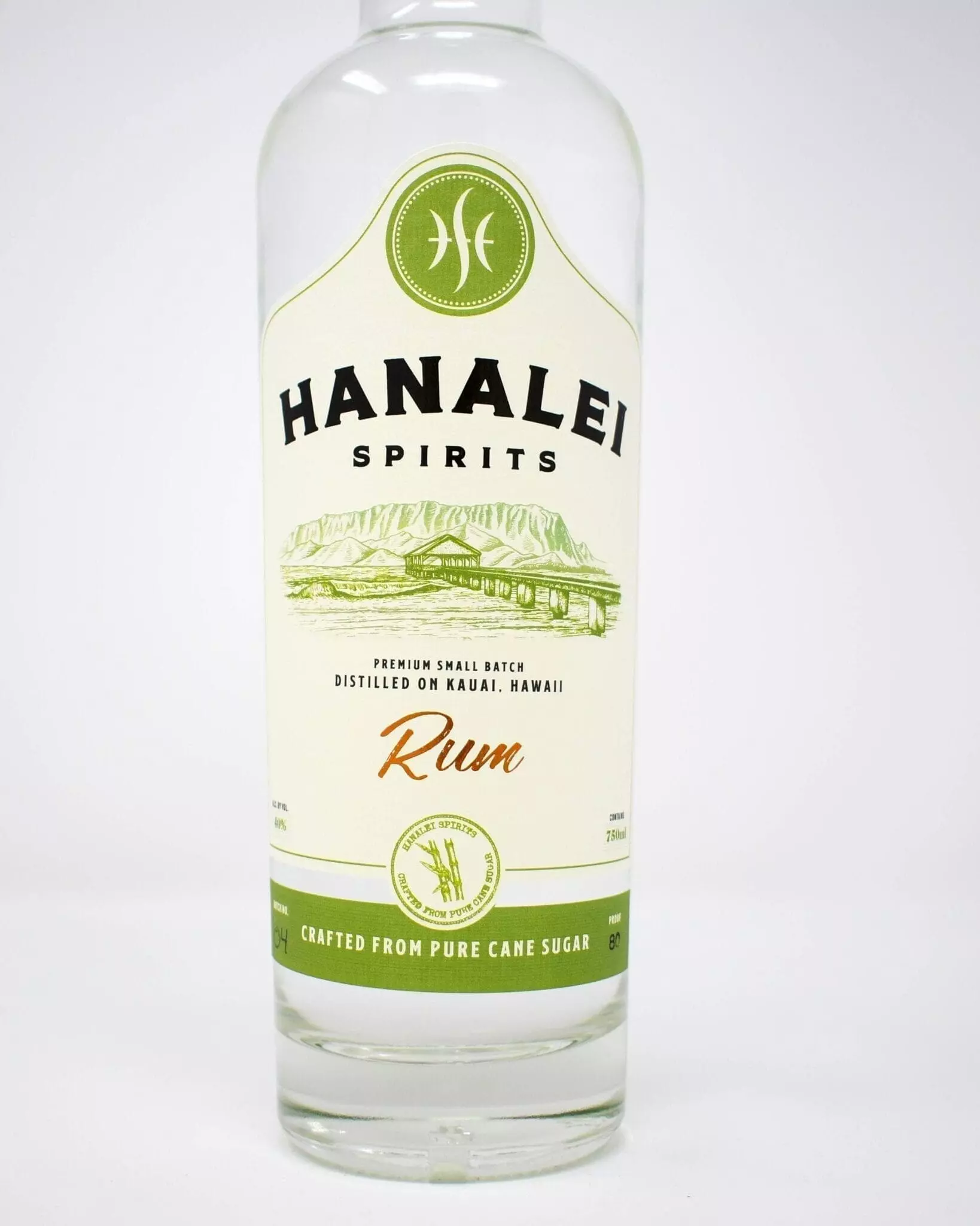 Hanalei Spirits White Rum 750ml