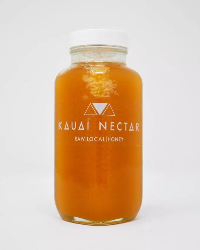 Kauai Nectar Raw Honey 8oz Jar