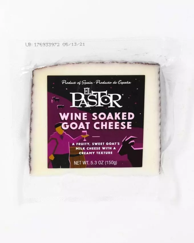 El Pastor Wine Soaked Goat Cheese