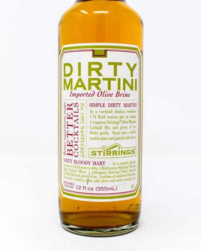 Stirrings, Dirty Martini Olive Brine