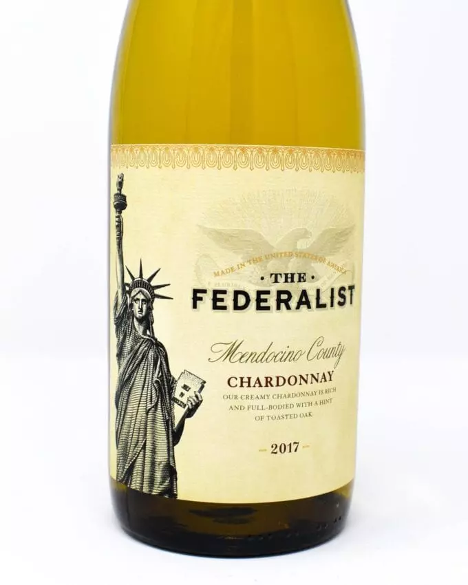 The Federalist Chardonnay 2017