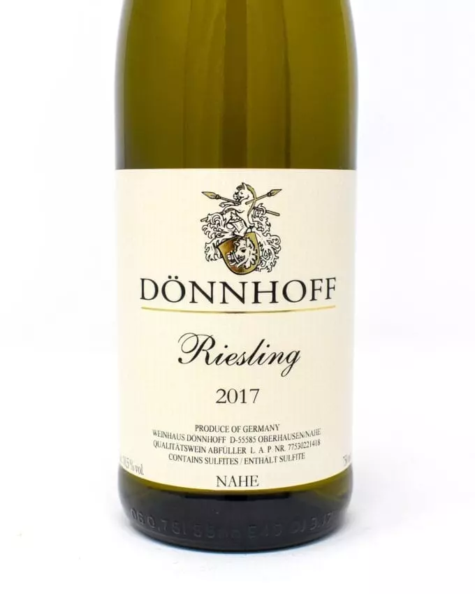 Donnhoff Nahe Riesling 2017
