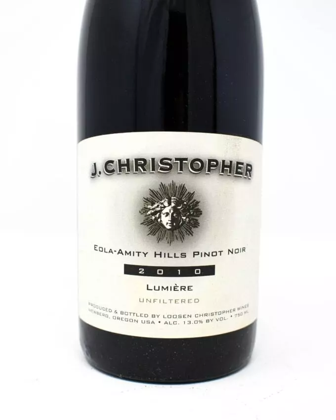 J. Christopher, Lumiere, Pinot Noir 2010
