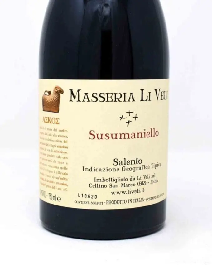 Masseria Li Veli, Askos Susumaniello, Salento, Italy