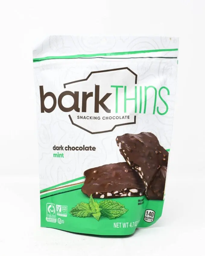 bark thins, dark chocolate mint