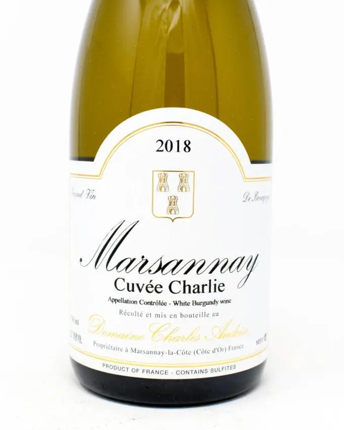 Audoin Marsannay Cuvee Charlie Blanc 2018