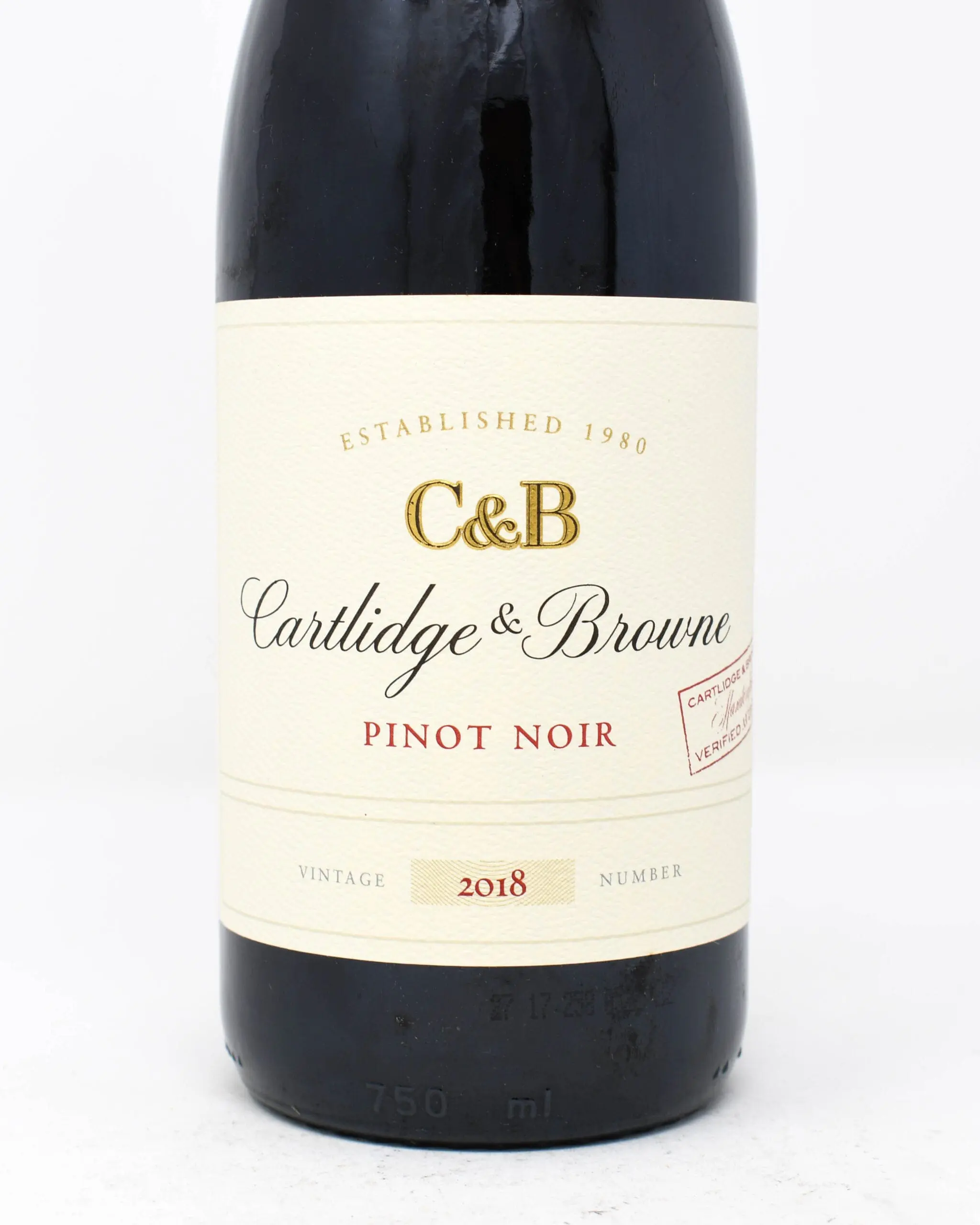 Cartlidge & Browne, Pinot Noir, California 2018