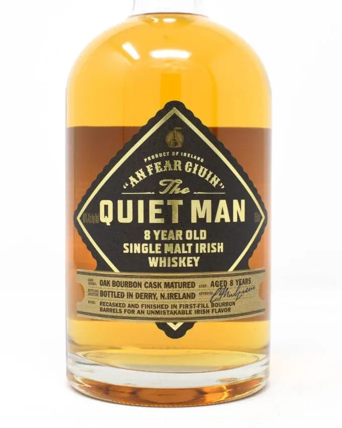 Quiet Man Irish Whiskey 8 Year Old