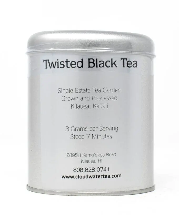 Cloudwater Twisted Black Tea Tin
