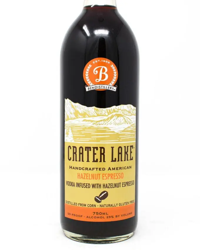 Crater Lake Hazelnut Espresso Liqueur