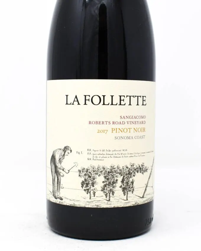 La Follette, Sangiacomo Roberts Road Vineyard, Pinot Noir