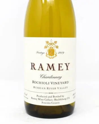 Ramey, Rochioli Vineyard, Chardonnay, Russian River Valley 2019