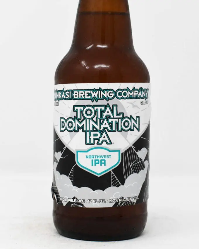 Ninkasi Brewing Company, Total Domination, Northwest IPA, 12oz Bottle