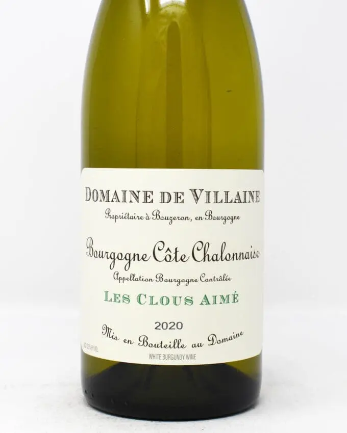 Domaine de Villaine, Les Clous Aimé, Bourgogne Côte Chalonnaise, France 2020
