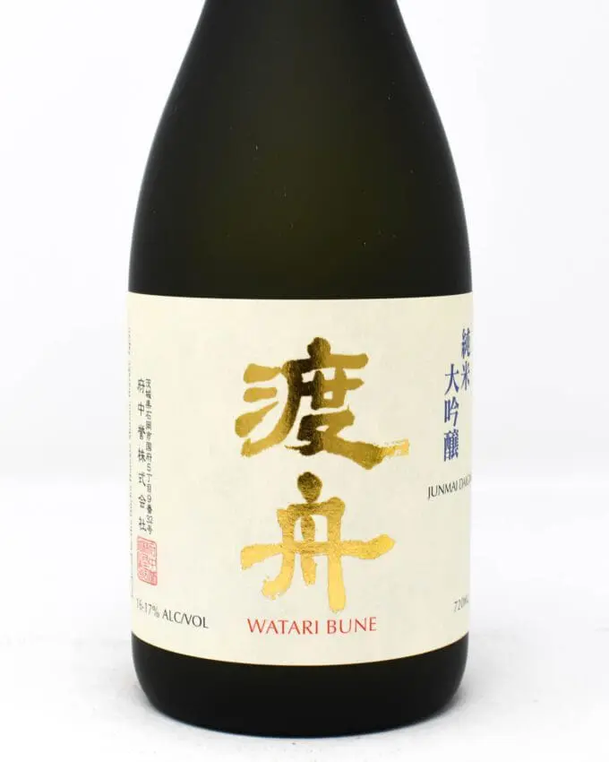 Watari Bune, "Liquid Gold", Junmai Daiginjo, 720ml