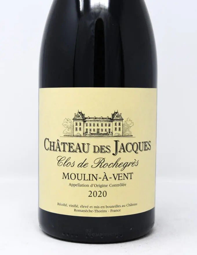 Château des Jacques, Moulin-à-Vent, Clos de Rochegrès 2020, MAGNUM, 1500ml