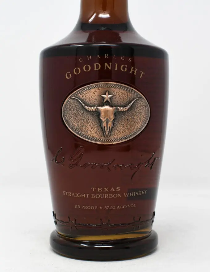 Charles Goodnight, Texas Straight Bourbon Whiskey, 750ml