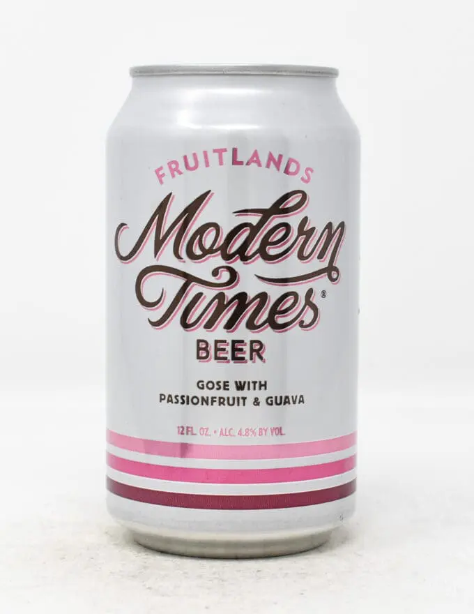 Modern Times Beer, Fruitlands, Sour Tropical Fruit Gose, 12oz Can