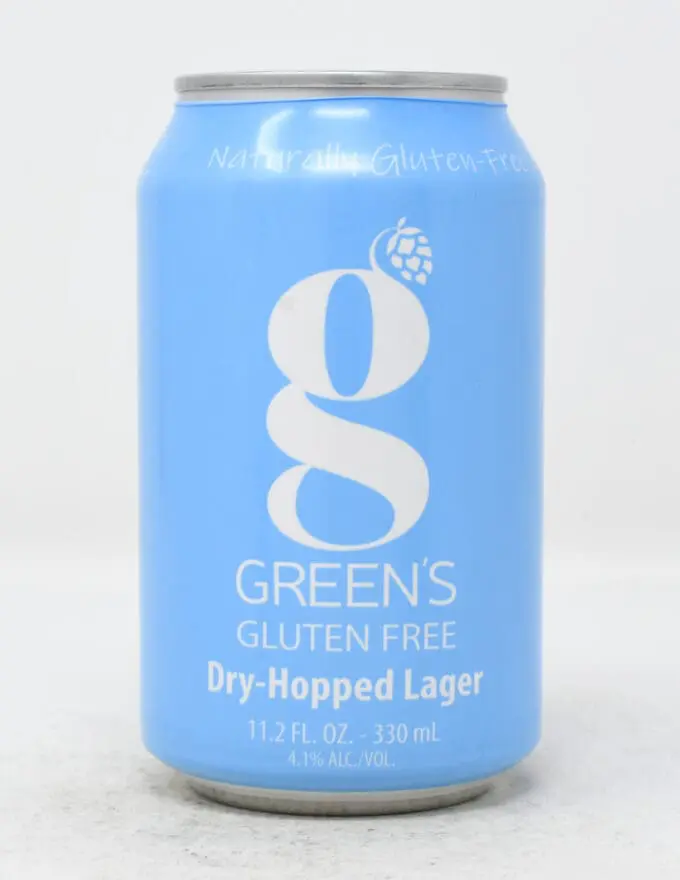 Green's Gluten Free, Dry Hopped Lager, 11.2oz Can