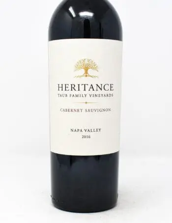 Taub Family Vineyards, Heritance, Cabernet Sauvignon, Napa Valley 2016