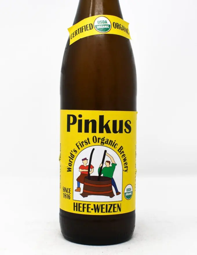Pinkus, Organic Hefe-Weizen, 500ml Bottle