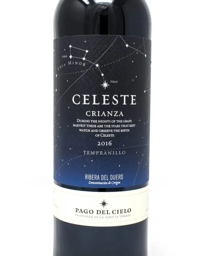 Torres, Celeste, Tempranillo, Ribera del Douro, Crianza, Spain 2019