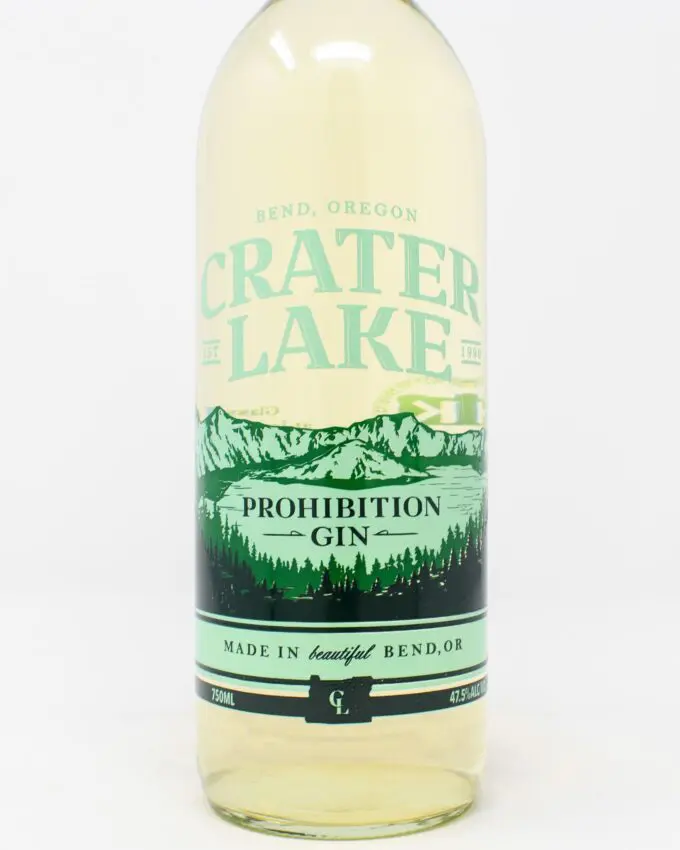 Crater Lake, Prohibition Gin, 750ml