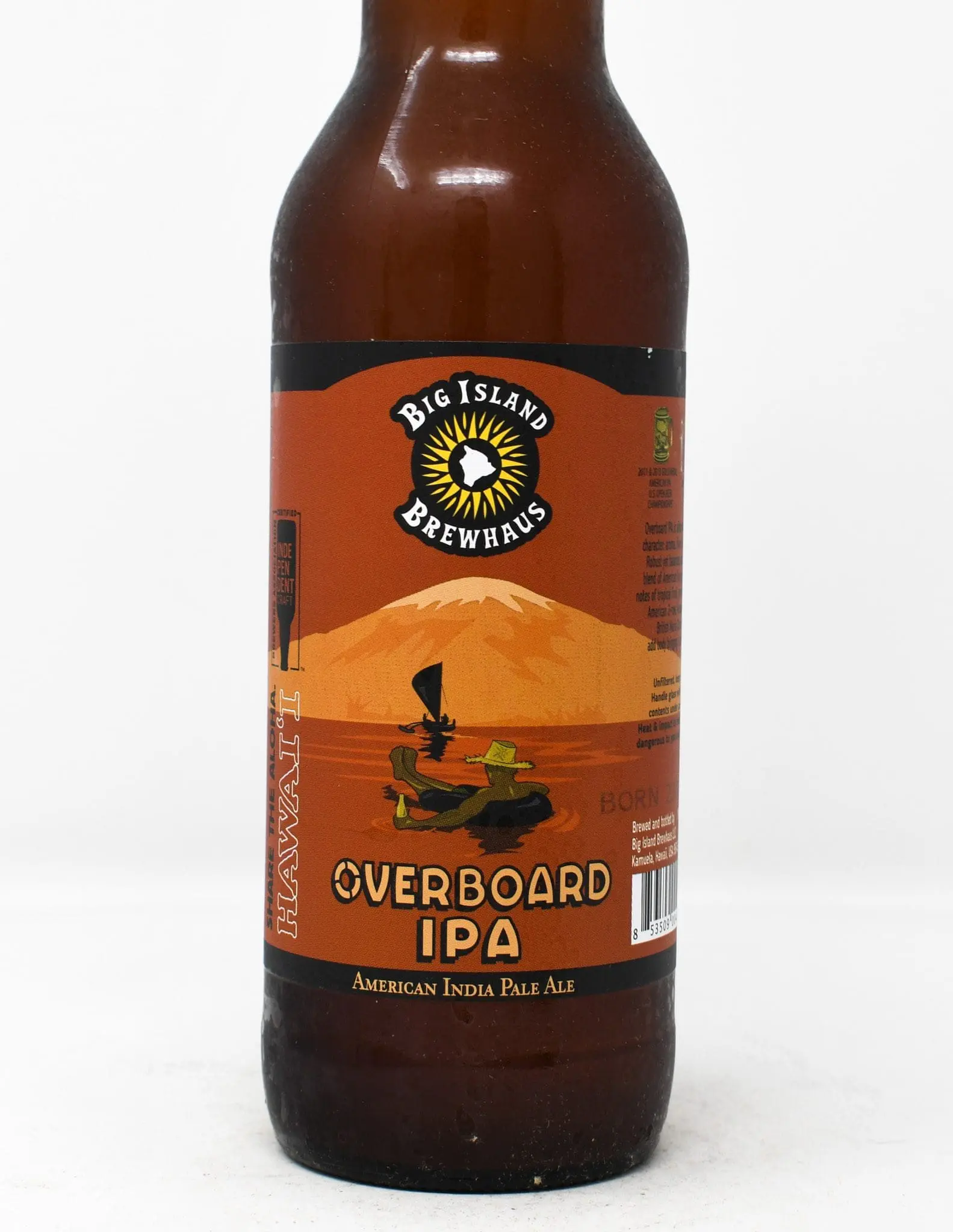 Big Island Brewhaus, Overboard IPA, 22oz