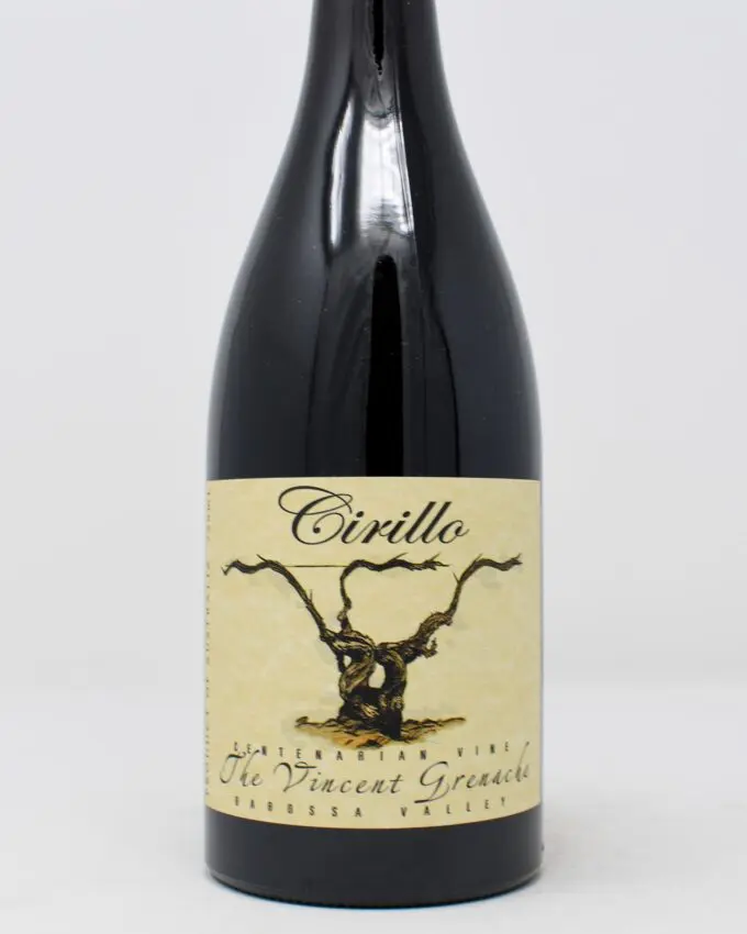 Cirillo, The Vincent Grenache, Centenarian Vine, Barossa Valley, Australia 2022