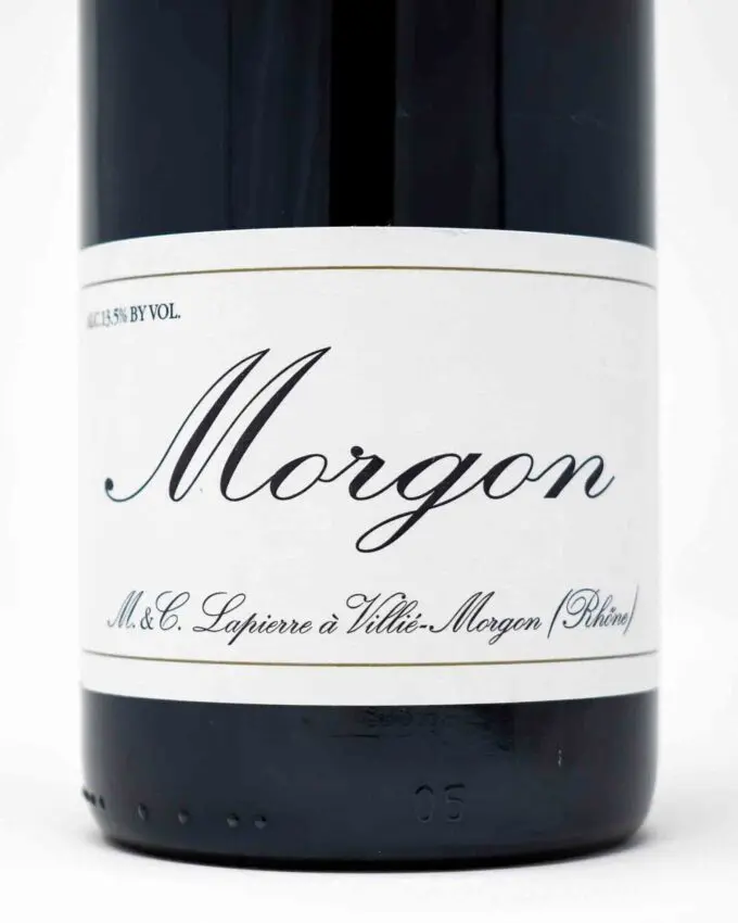 Marcel Lapierre, Morgon, Cru Beaujolais 2023