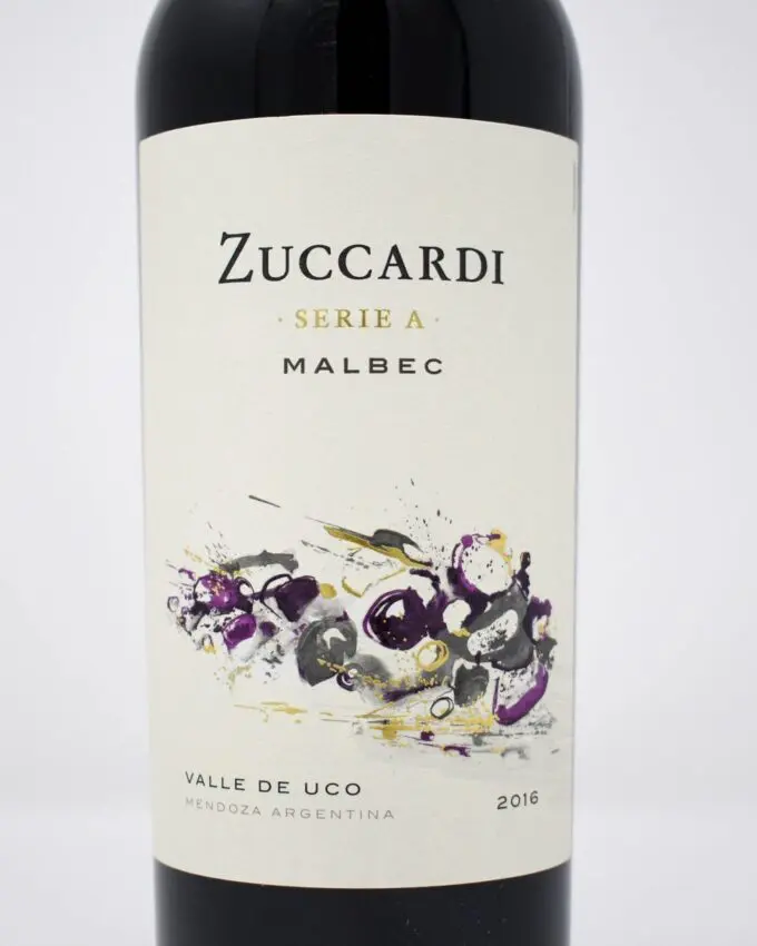 Zuccardi, Serie A, Malbec, Mendoza, Argentina 2020