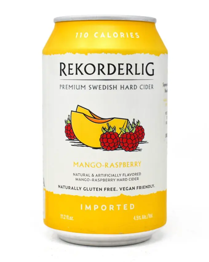 Rekorderlig, Mango-Raspberry Hard Cider, 12oz Can