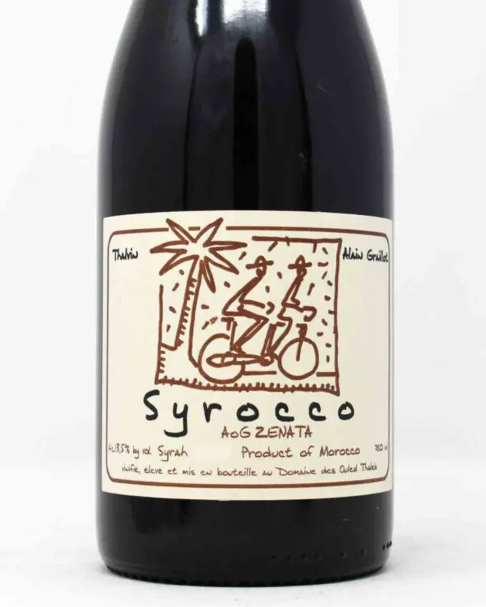 Alain Graillot and Thalvin, Syrocco, Syrah, Zenata, Morocco 2022