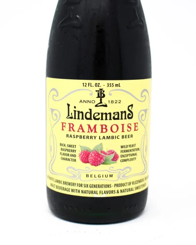 Lindemans, Framboise, Raspberry Lambic Beer, 12oz Bottle
