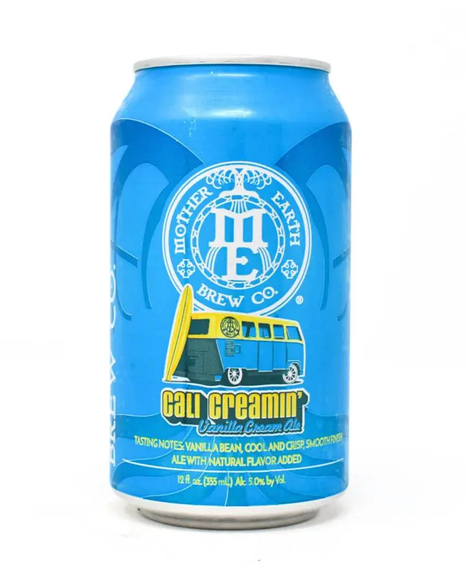 Mother Earth Brew Co., Cali Creamin, Vanilla Cream Ale, 12oz Can