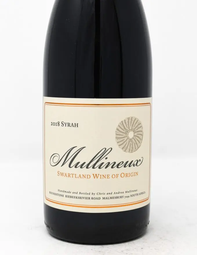 Mullineux, Syrah, Swartland, South Africa 2018