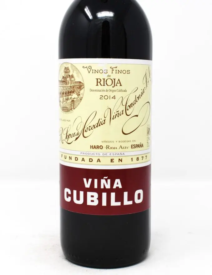 López de Heredia, Viña Cubillo, Tinto Crianza, Rioja, Spain 2017