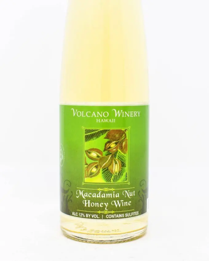 Volcano Winery, Macadamia Nut Honey Wine, 375ml