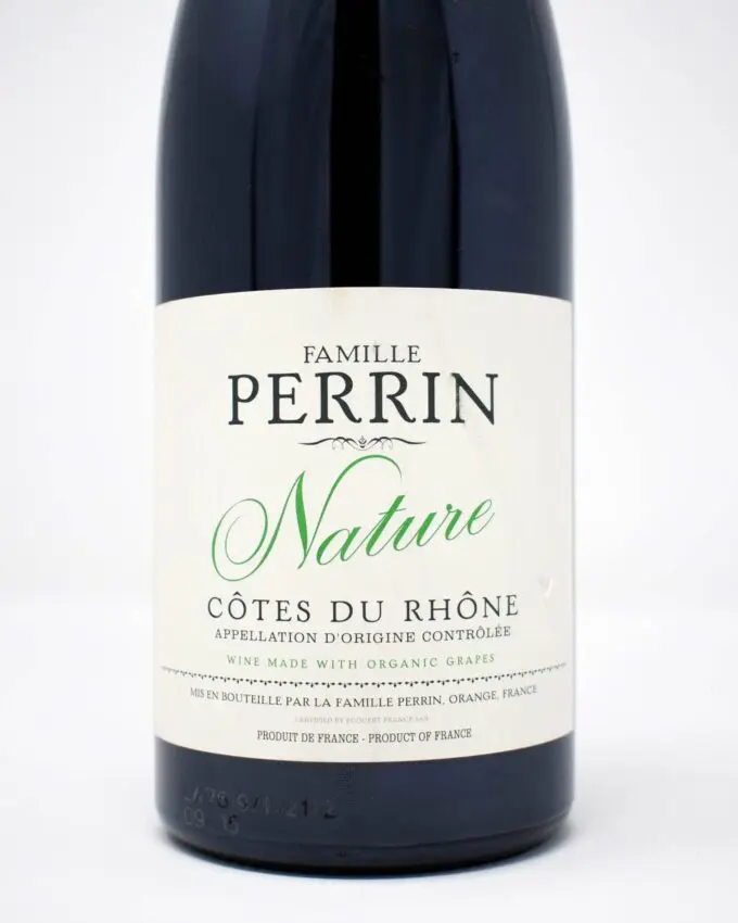 Famille Perrin "Nature", Côtes du Rhône Rouge, France, 2019