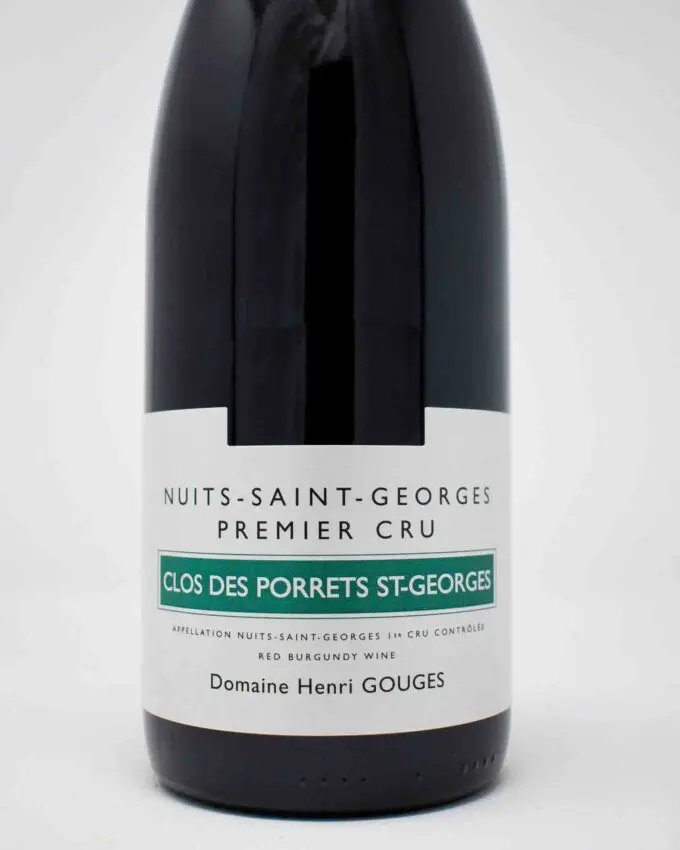 Domaine Henri Gouges, Nuits-Saint-Georges, Clos des Porrets Saint Georges, Premier Cru 2019