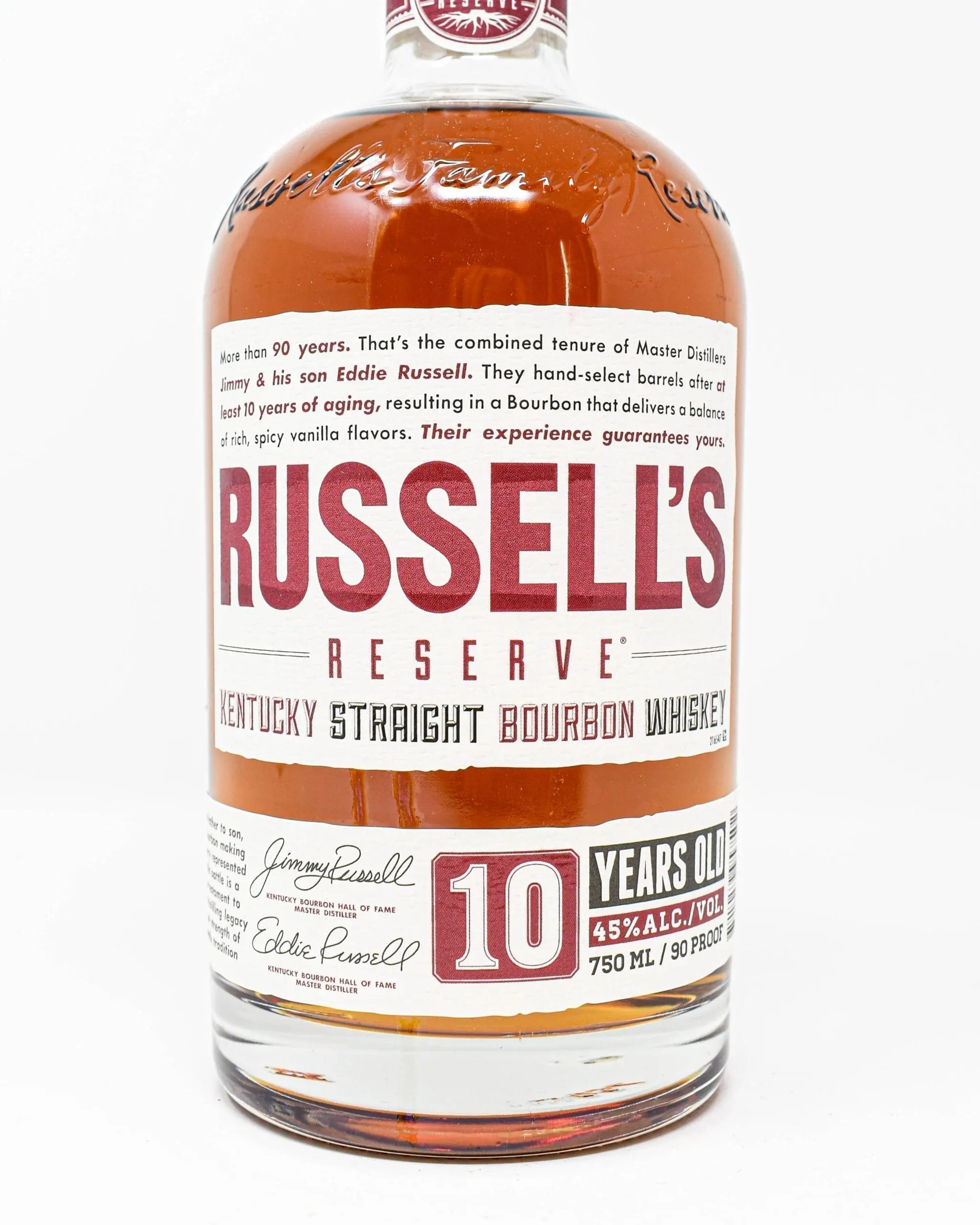 Russel's Reserve 10yr Bourbon, 750ml