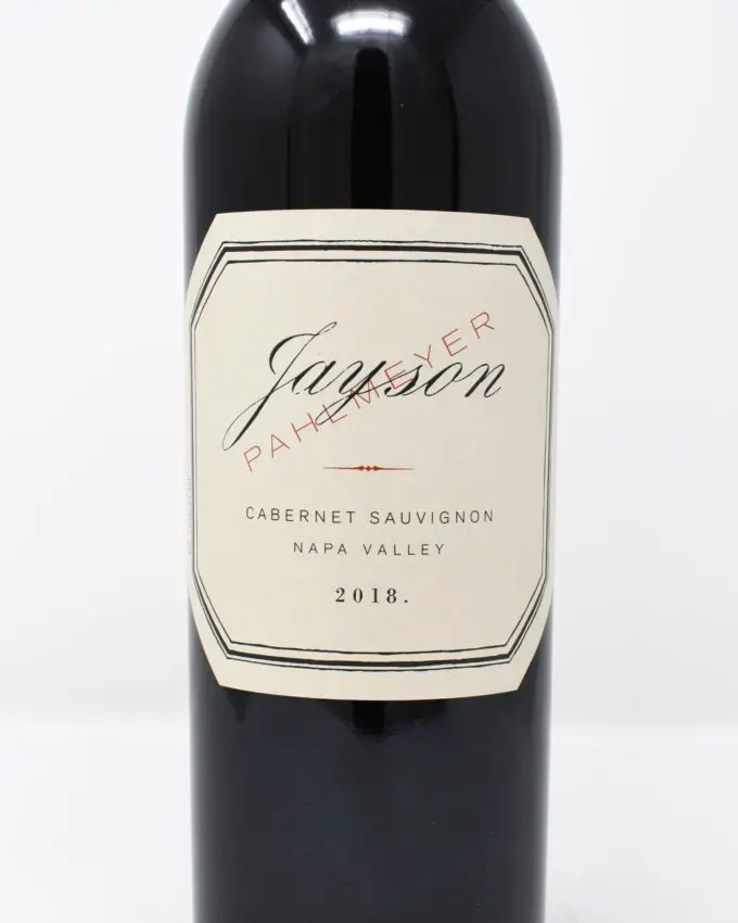 Jayson, Cabernet Sauvignon, Napa Valley 2019