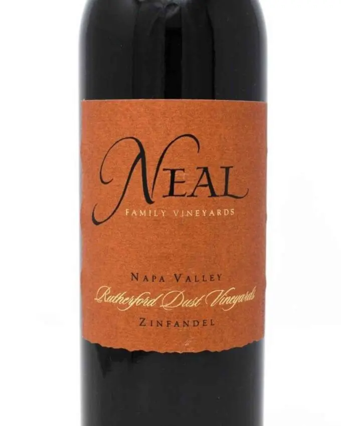 Neal Family Vineyards, Rutherford Dust Vineyards, Zinfandel, Napa Valley 2021