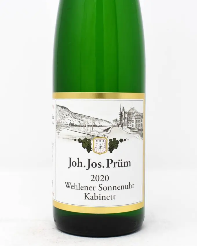 Joh Jos Prüm, Wehlener Sonnenuhr, Riesling, Kabinett, Mosel, Germany 2020