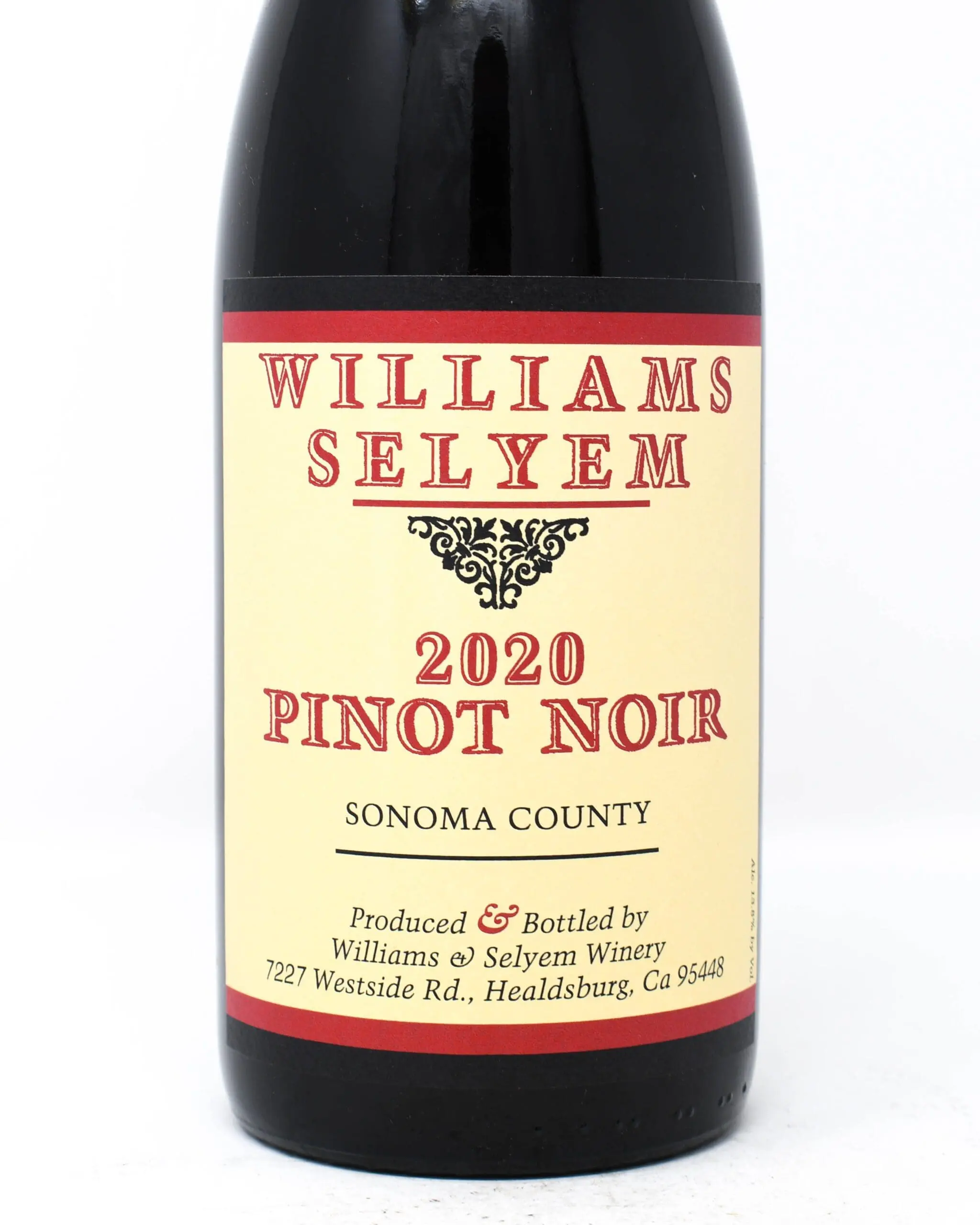 Williams Selyem, Pinot Noir, Sonoma County 2020