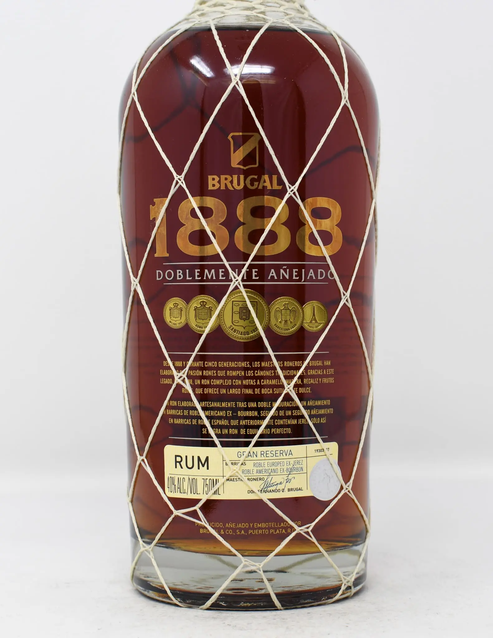 Brugal 1888, Doblemente Añejado Rum, 750ml