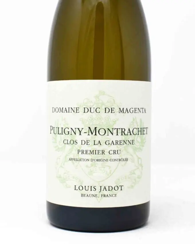 Louis Jadot, Duc de Magenta, Puligny-Montrachet, Clos de la Garenne, Premier Cru 2021