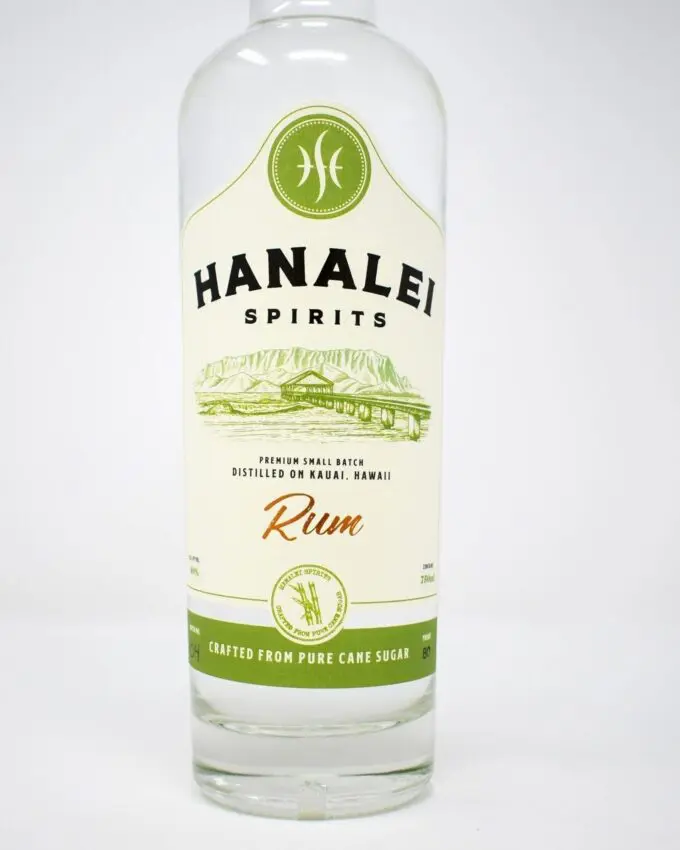 Hanalei Spirits, White Rum 750ml