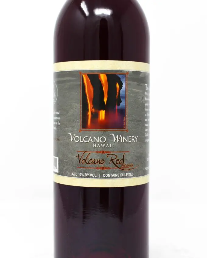 Volcano Winery, Volcano Red, Hawaii