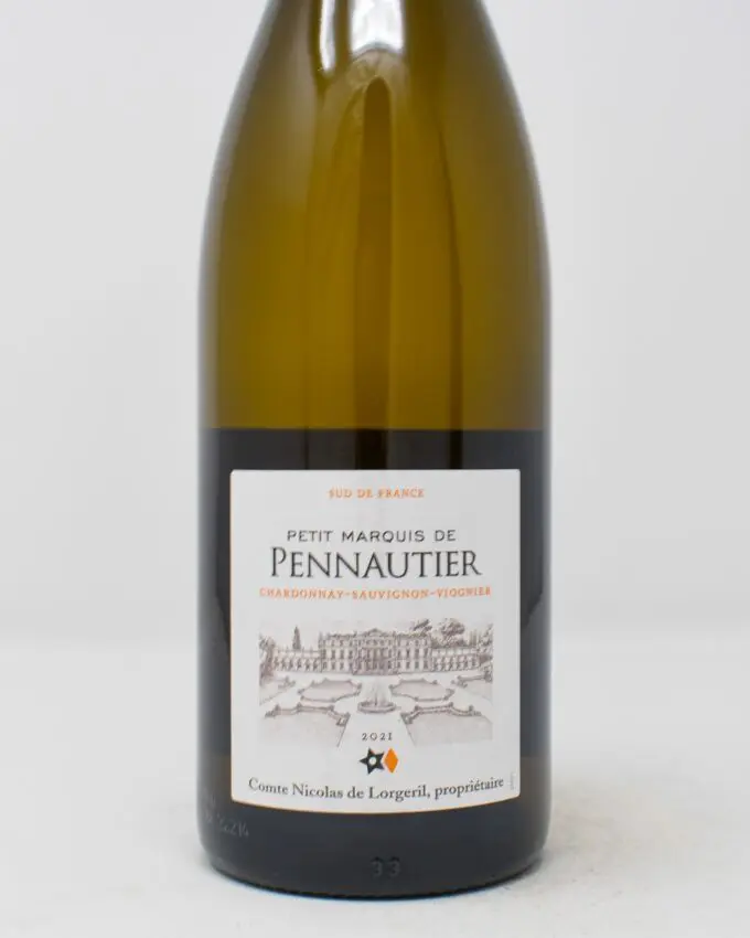 Petit Marquis de Pennautier, Chardonnay-Sauvignon-Viognier, Pays d'Oc, France 2021